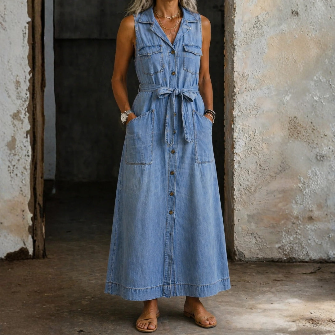 Rachel - Denim Dress