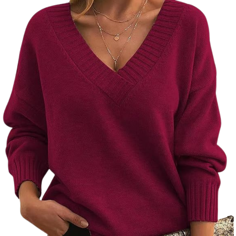 Riley | Lightweight V-Neck Sweater