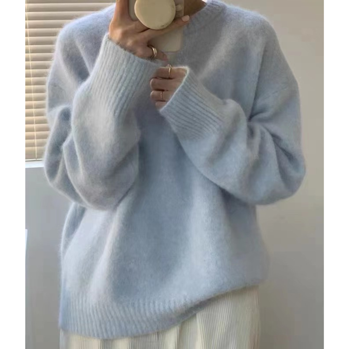 Sally | Comfy Long Sleeve Round Neck Sweater