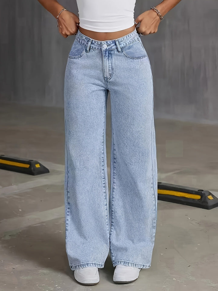Ava | Trendy High-Waisted Denim