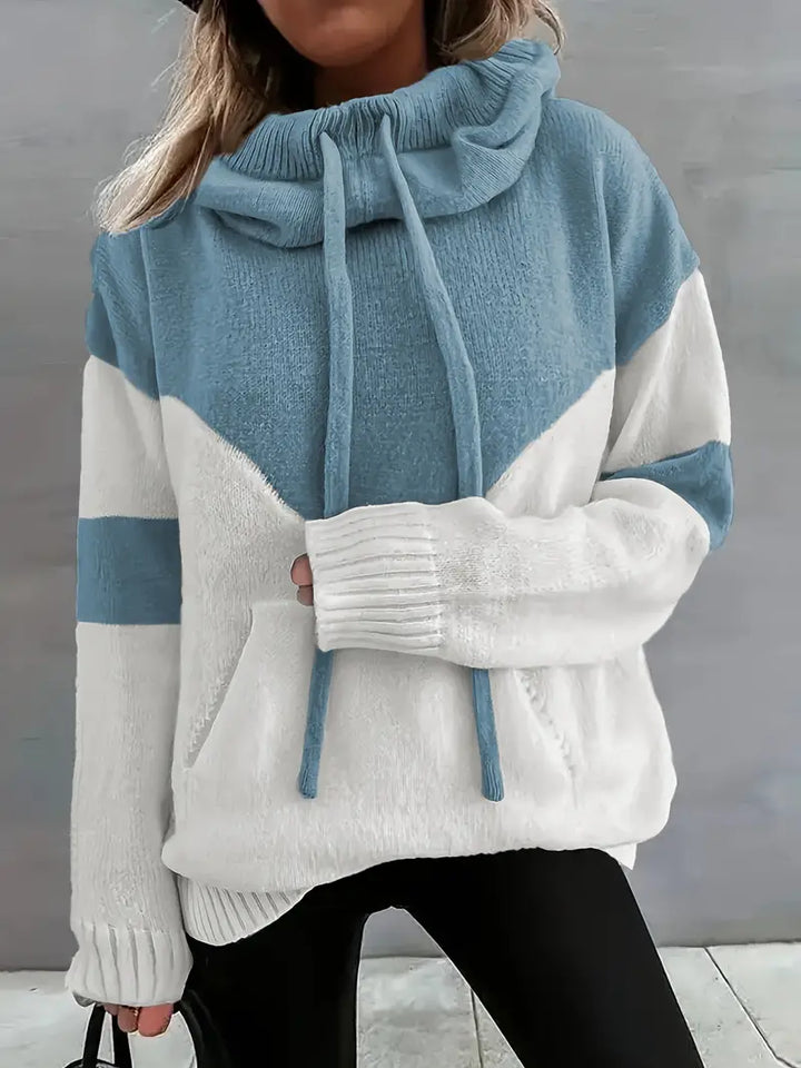 Tessa | Dual-Tone Cosy Hoodie