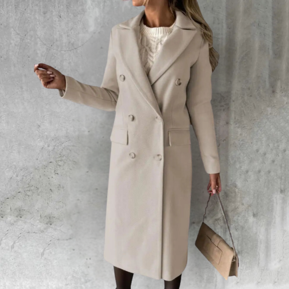 Sally | Urban Elegance Wool Trench