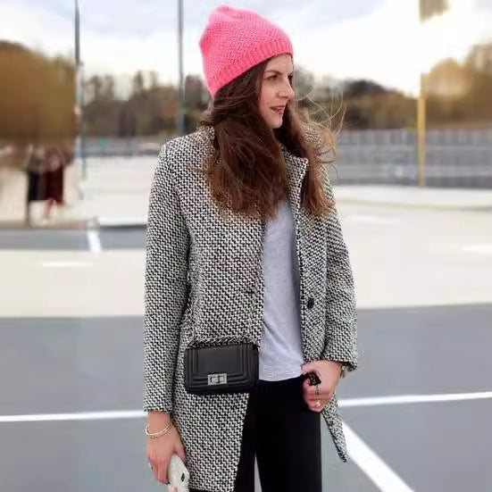 Caitlin | Long Wool Coat