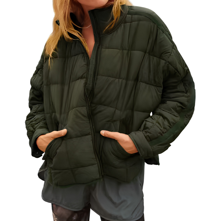 Mia | Lightweight Quilted Zip Puffer Jacket