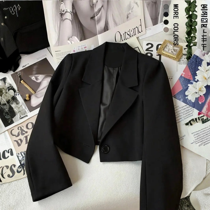 India | Sleek Lapel Fitted Blazer Jacket