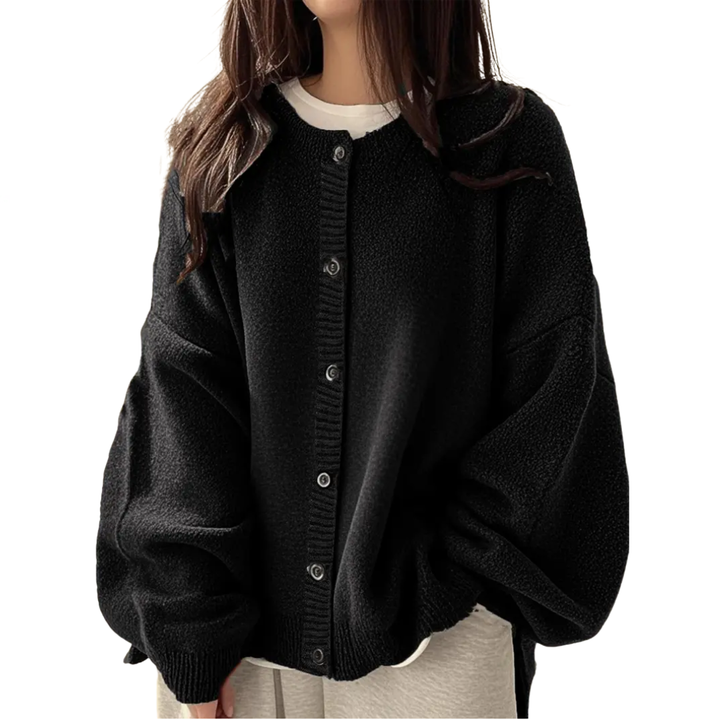 Erin | Classic Button-Front Knit Cardigan