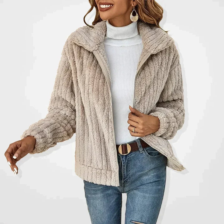 Evie | Stylish Sherpa Jacket