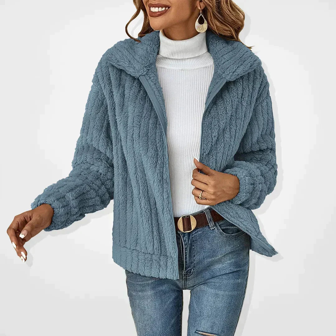 Evie | Stylish Sherpa Jacket