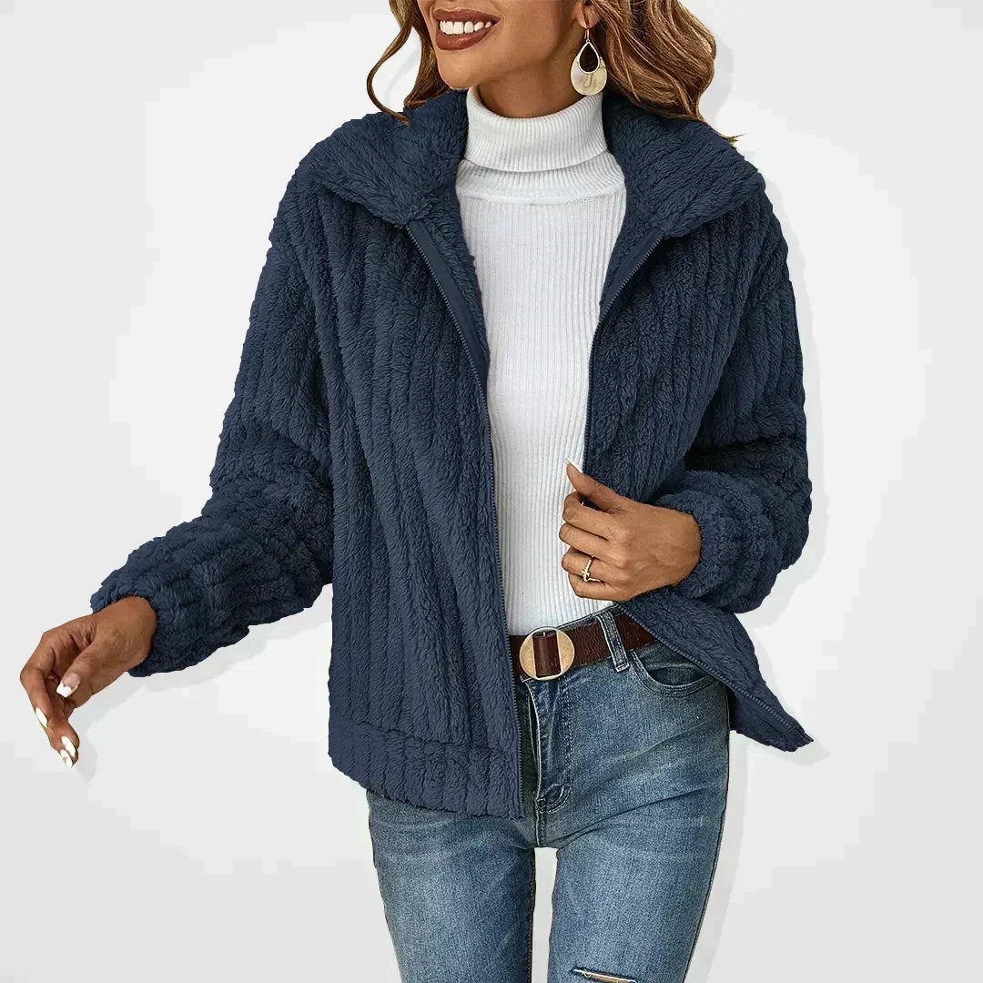 Evie | Stylish Sherpa Jacket