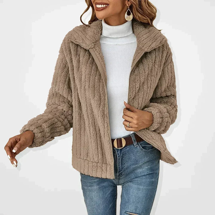Evie | Stylish Sherpa Jacket