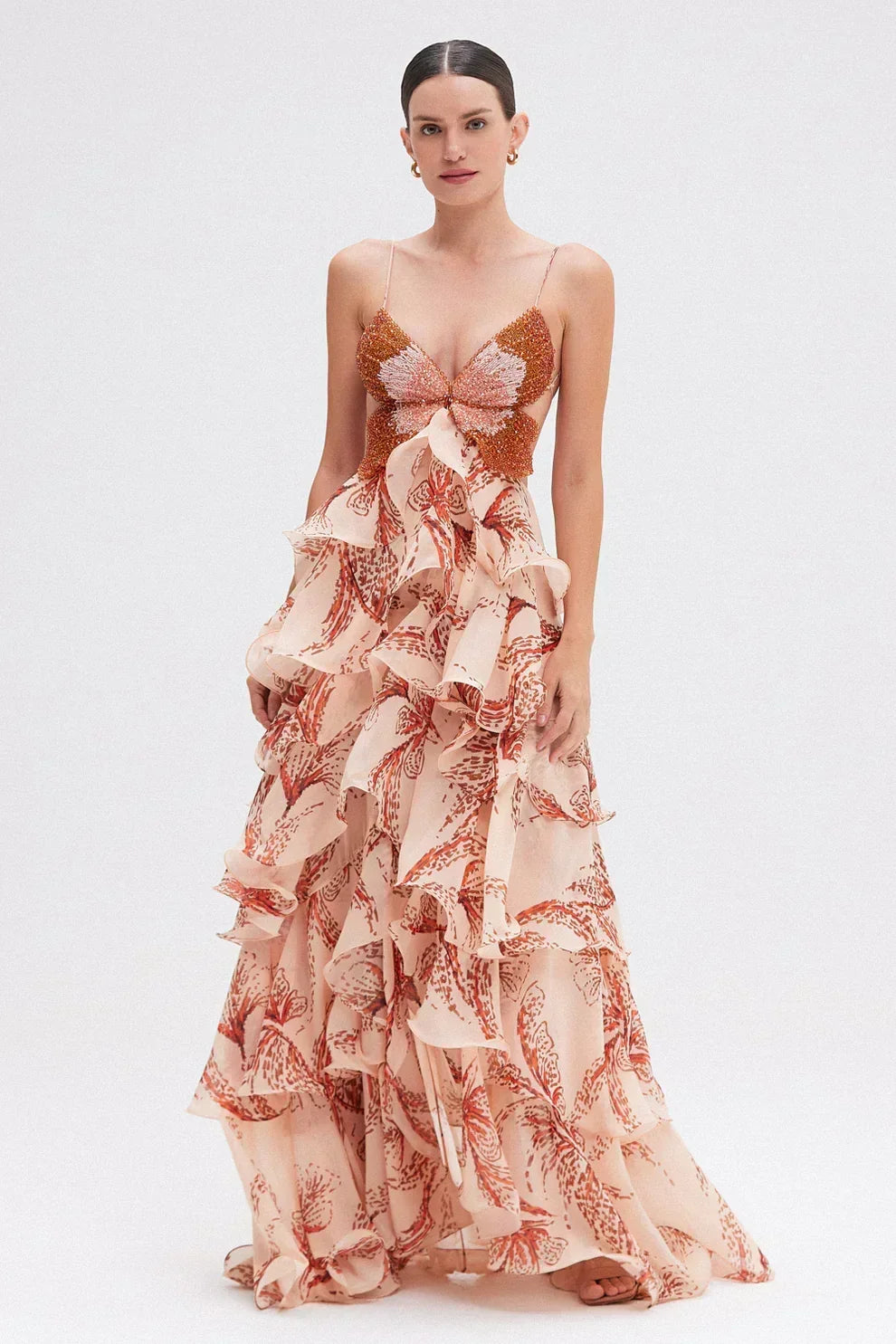 Frauke | Dress with flounce
