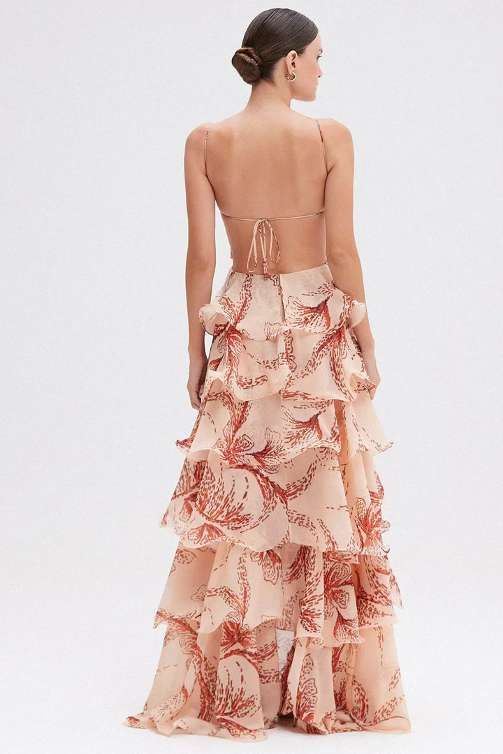 Frauke | Dress with flounce
