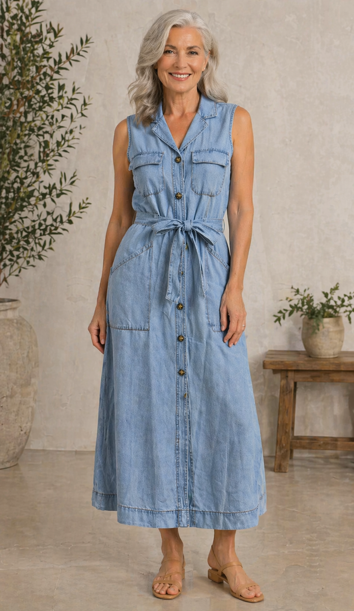 Rachel - Denim Dress