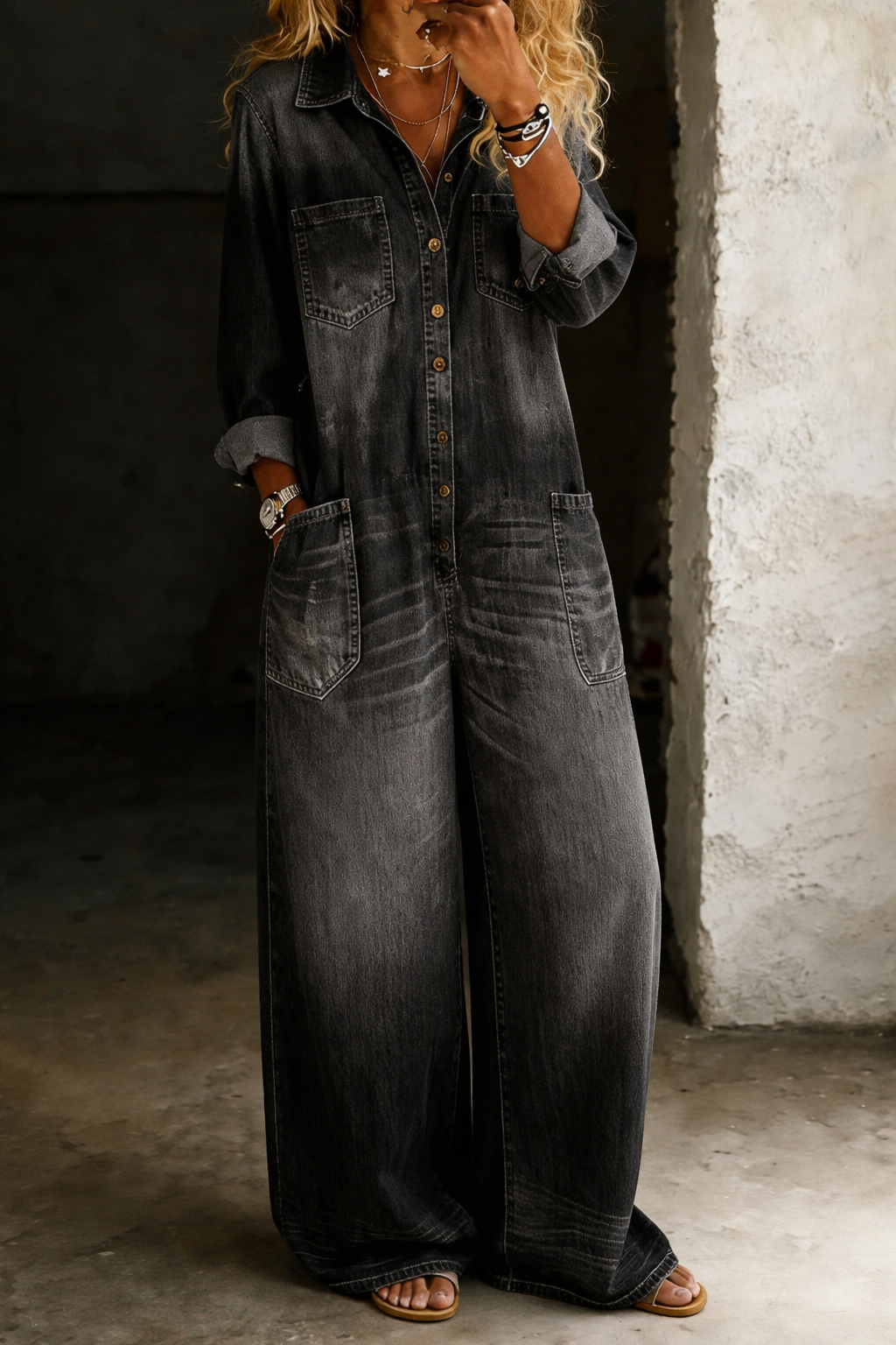 Poppy - Comfortable Casual Jumpsuit
