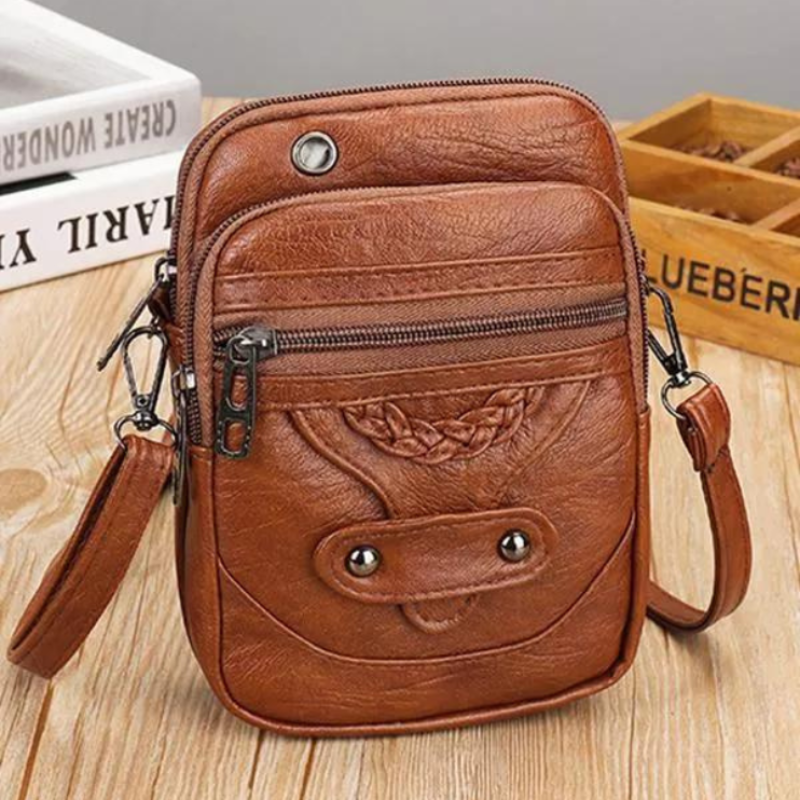 Lotte | Structured leather bag