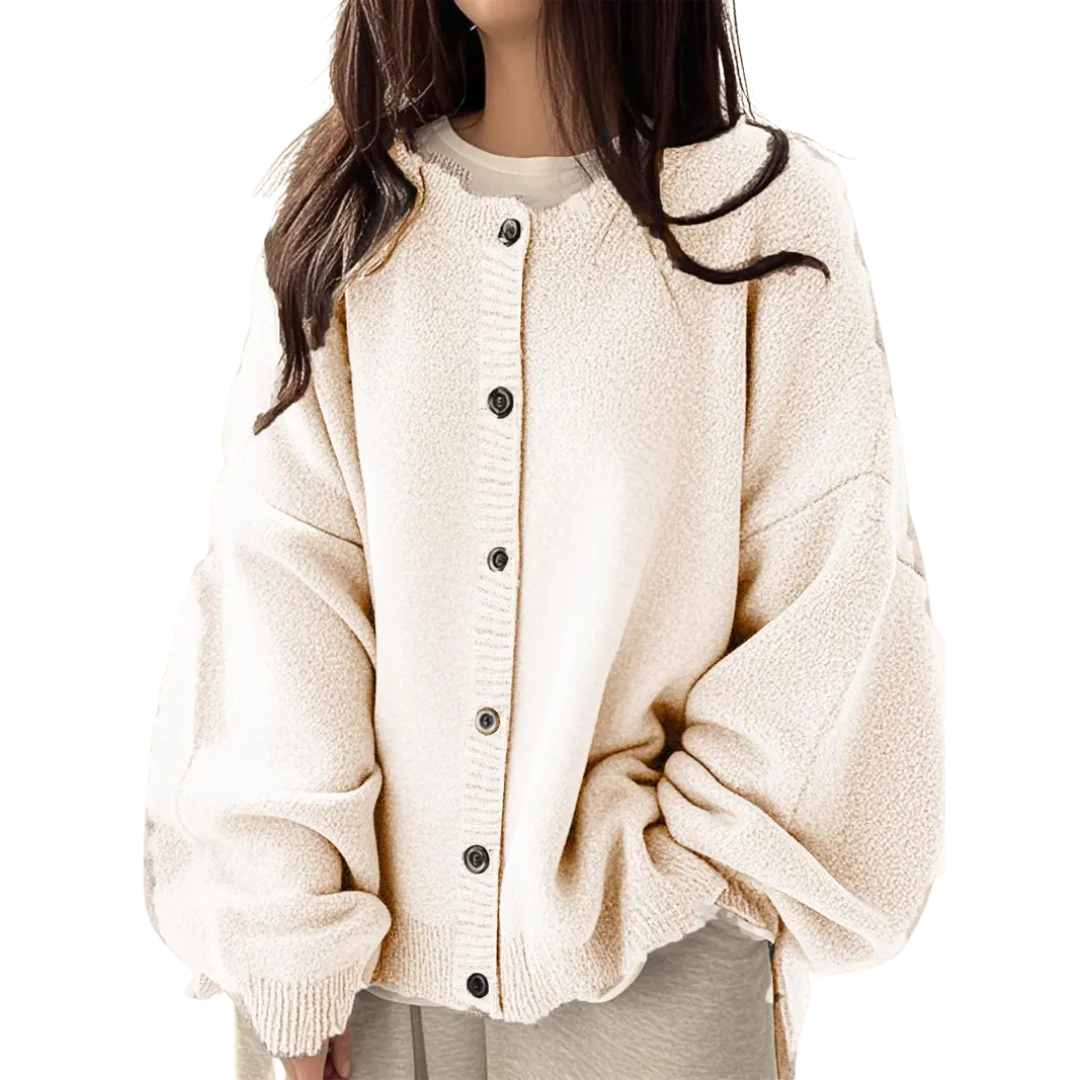 Erin | Classic Button-Front Knit Cardigan