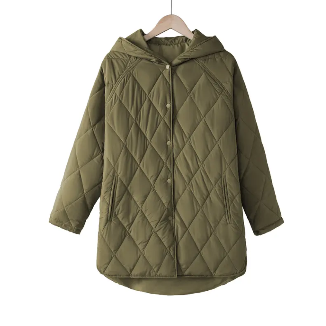 Matilda | Cosy Diamond Quilted Puffer Jacket