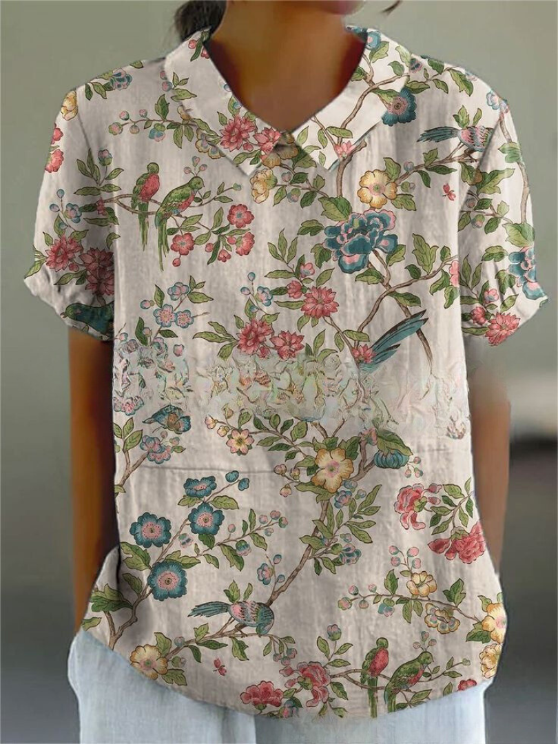 India | Vintage Print Shirt