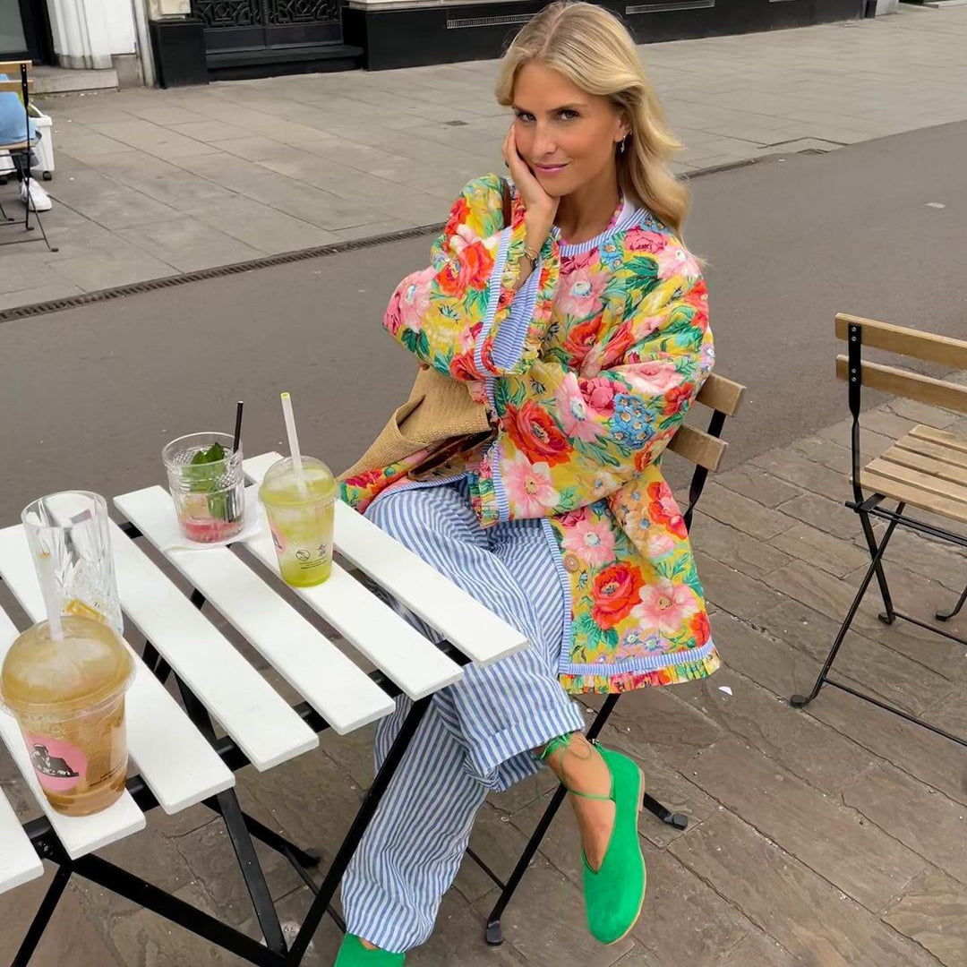 Ella | Trendy Printed Jacket