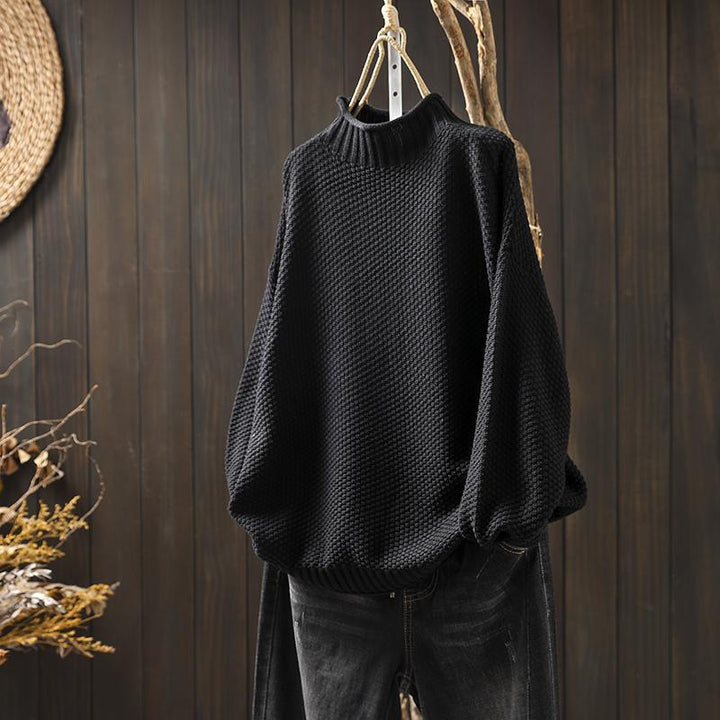 Alana | Relaxed Fit Waffle Sweater