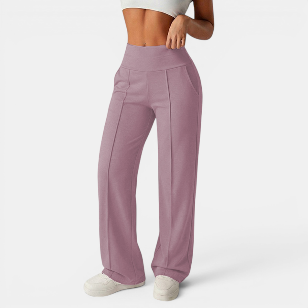 Molly | Flowy High-Waist Wide-Leg Pants