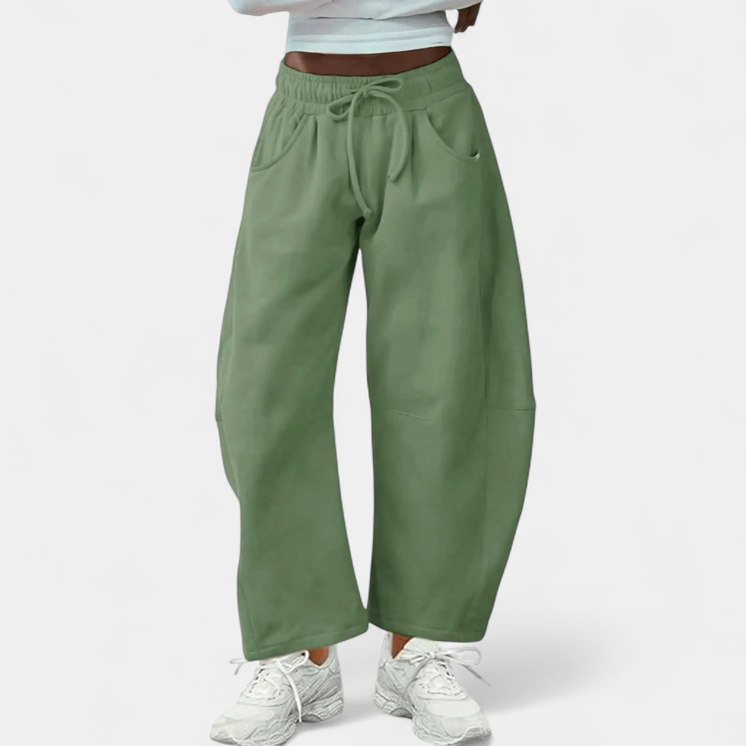 Emily | Relaxed Barrel Leg Sweatpants