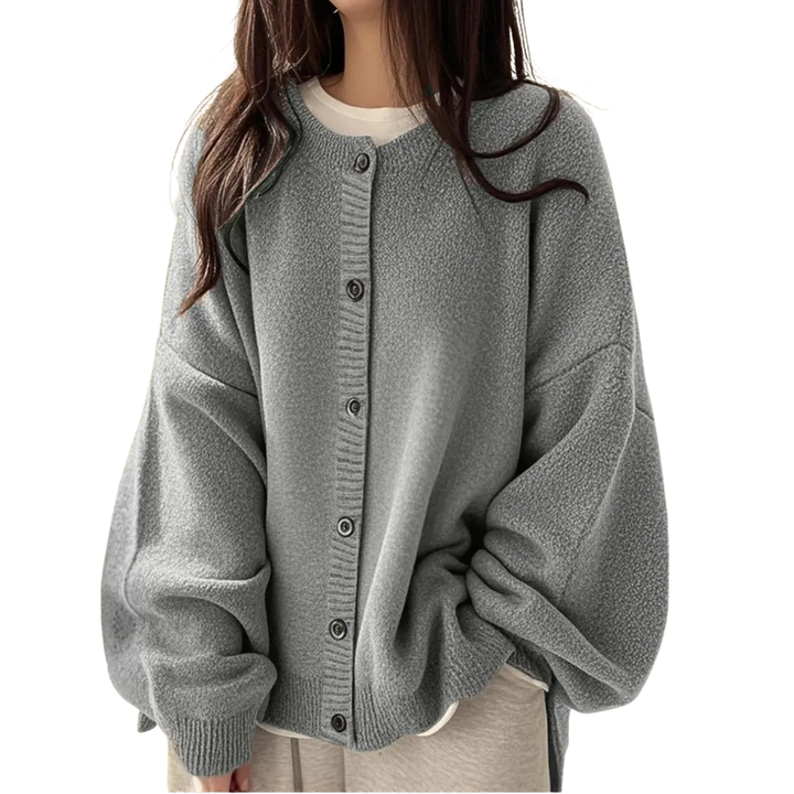 Erin | Classic Button-Front Knit Cardigan