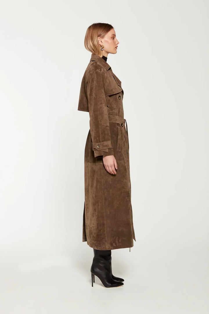 Tessa | Classic Belted Trench Coat