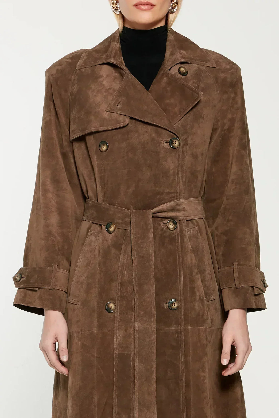 Tessa | Classic Belted Trench Coat