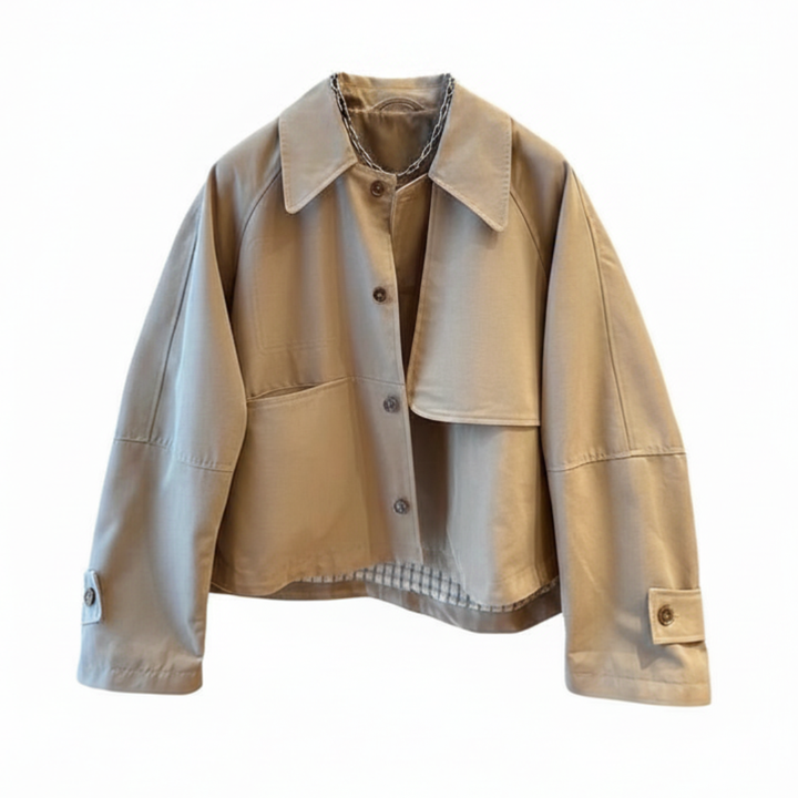 Lauren | Korean Workwear Loose Short Jacket