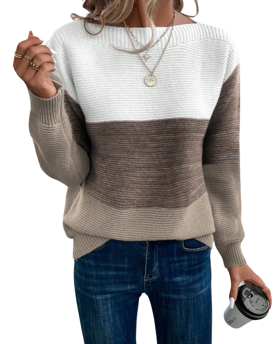 Tessa | Soft Fade Knit Jumper