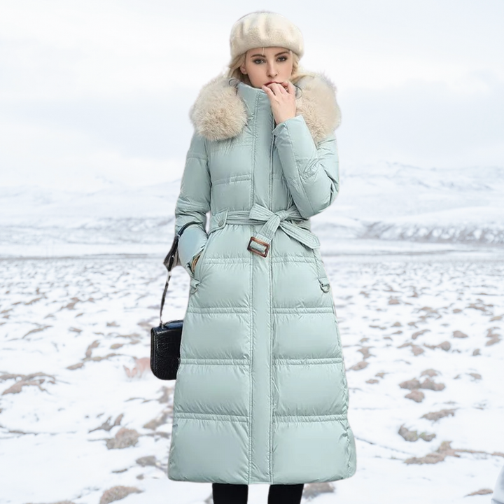 Kylie | Designer Winter Parka with Fur Hood
