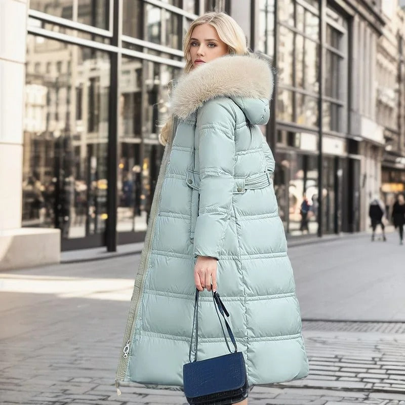 Kylie | Designer Winter Parka with Fur Hood