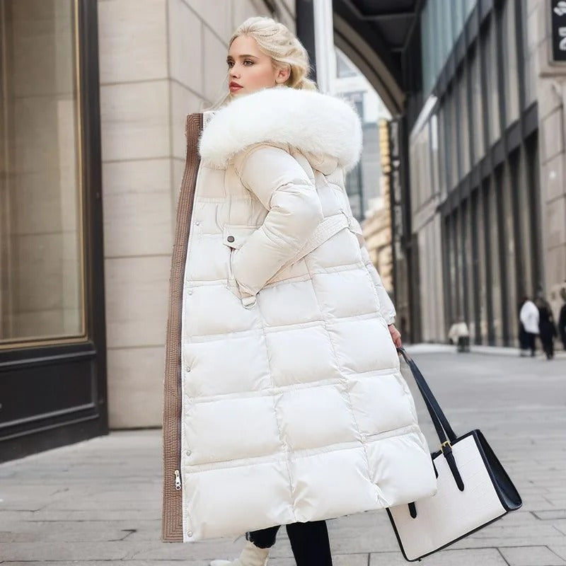 Kylie | Designer Winter Parka with Fur Hood