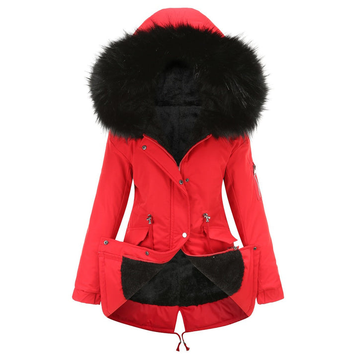 Georgia | Warm Velvet-Trimmed Parka