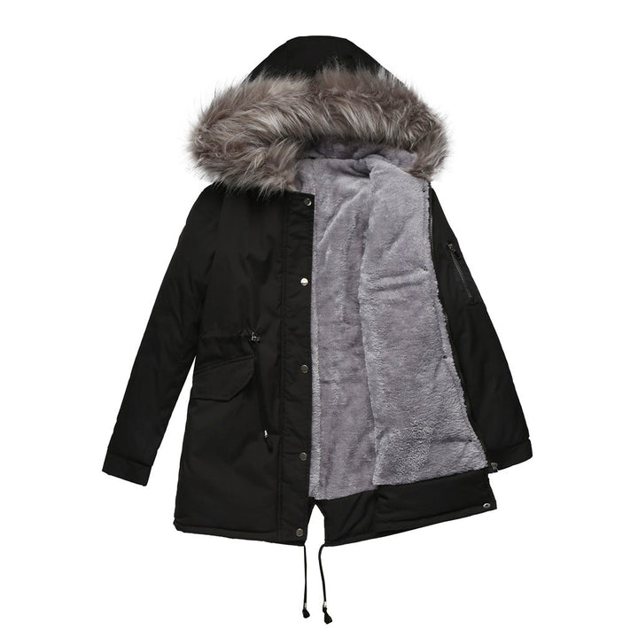 Georgia | Warm Velvet-Trimmed Parka