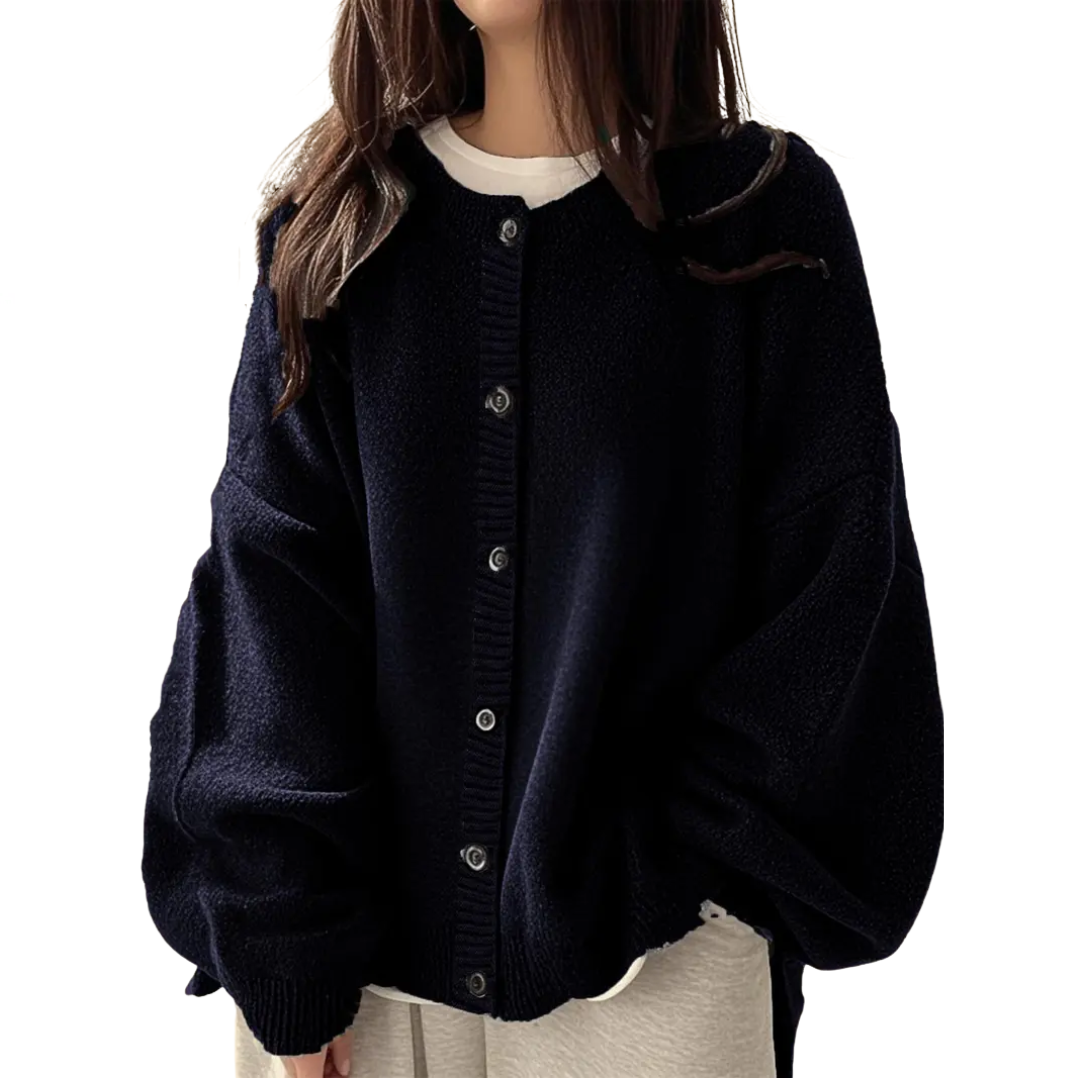 Erin | Classic Button-Front Knit Cardigan