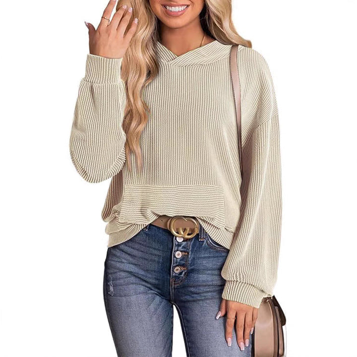 Leah | Cosy Soft Casual Long Sleeve Hoodie