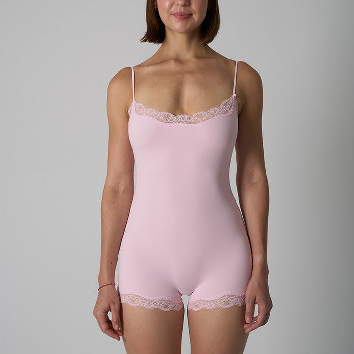 Taylor | Chic Slim Seamless Spaghetti Strap Bodysuit