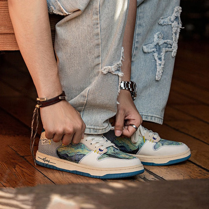 Samantha | Starry Night Inspired Sneakers
