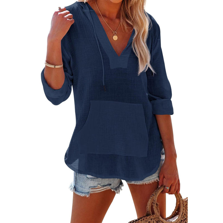 Mia | Casual Hooded Long Sleeve Sweatshirt