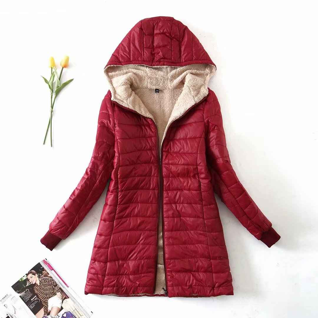 Olivia | Cosy Fleece-Lined Puffer Jacket