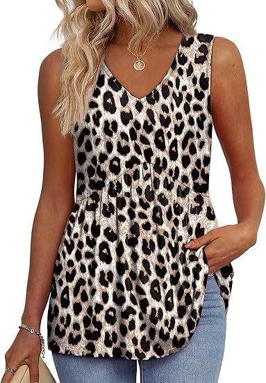 Megan | Effortless Flowy Sleeveless Tank Top