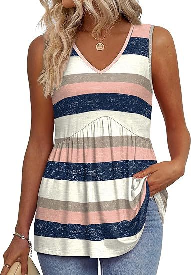Megan | Effortless Flowy Sleeveless Tank Top