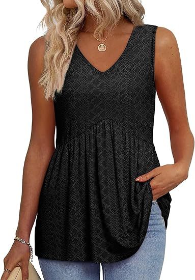 Megan | Effortless Flowy Sleeveless Tank Top
