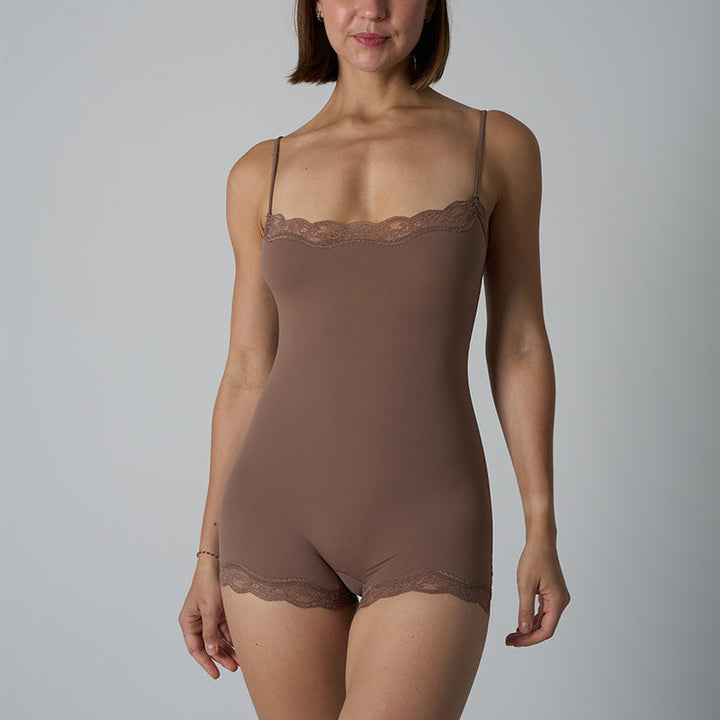 Taylor | Chic Slim Seamless Spaghetti Strap Bodysuit