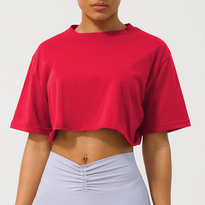Kristy | Relaxed Fit Crop Tee