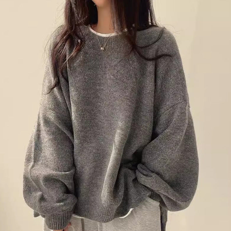 Claire | Casual Long Sleeve Round Neck Sweater
