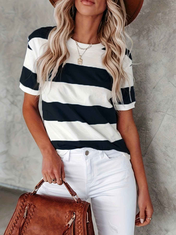 Lauren | Easygoing Classic Stripe Tee