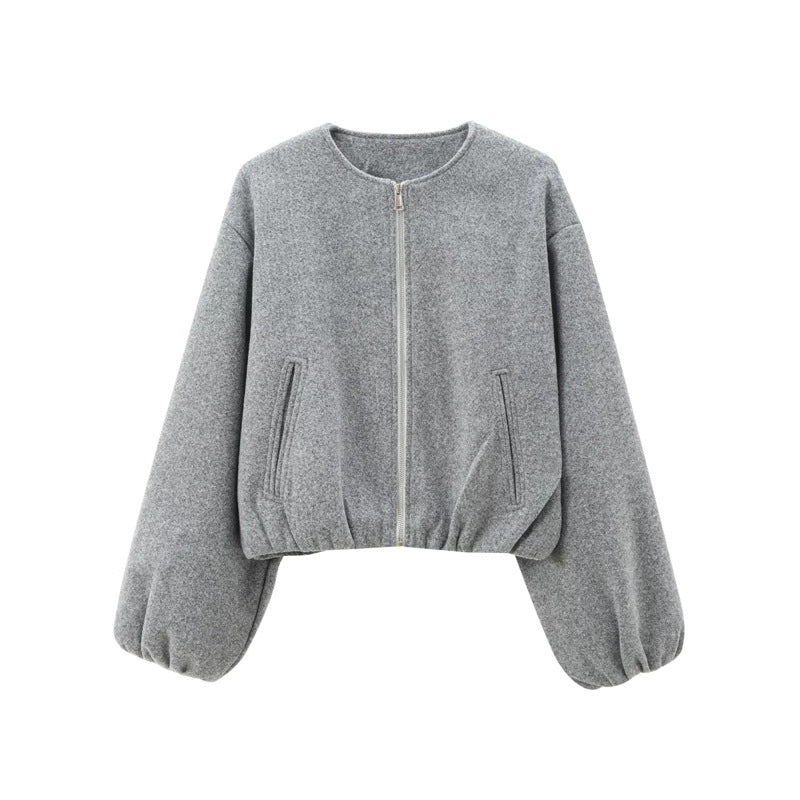 Tahlia | Casual Balloon Sleeve Jacket